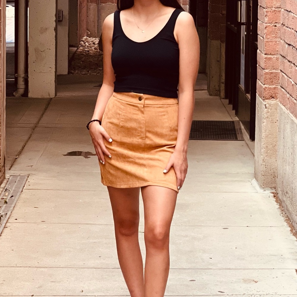 Cute corduroy skirt
